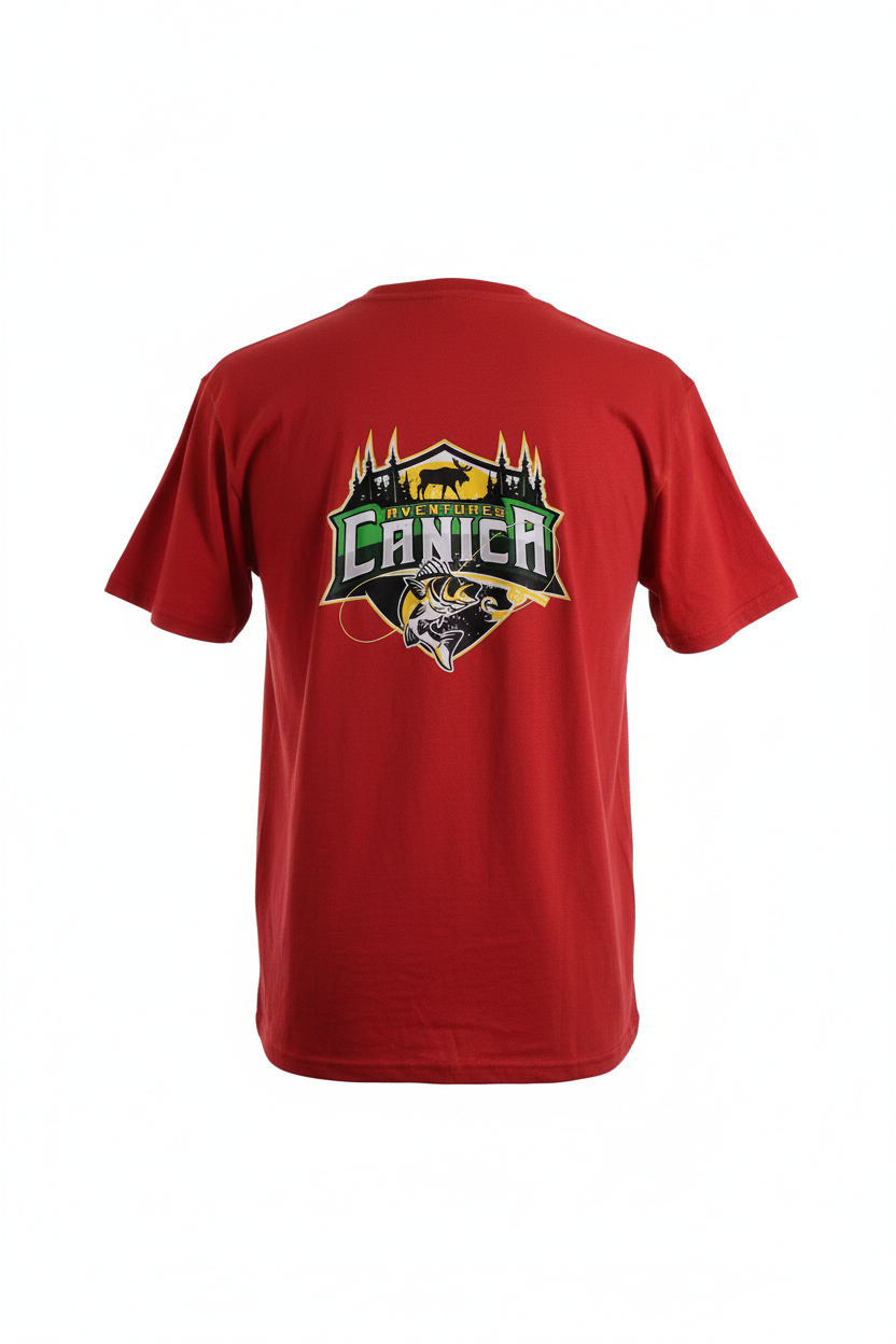 T-shirt Aventures Canica 2025 (Rouge)