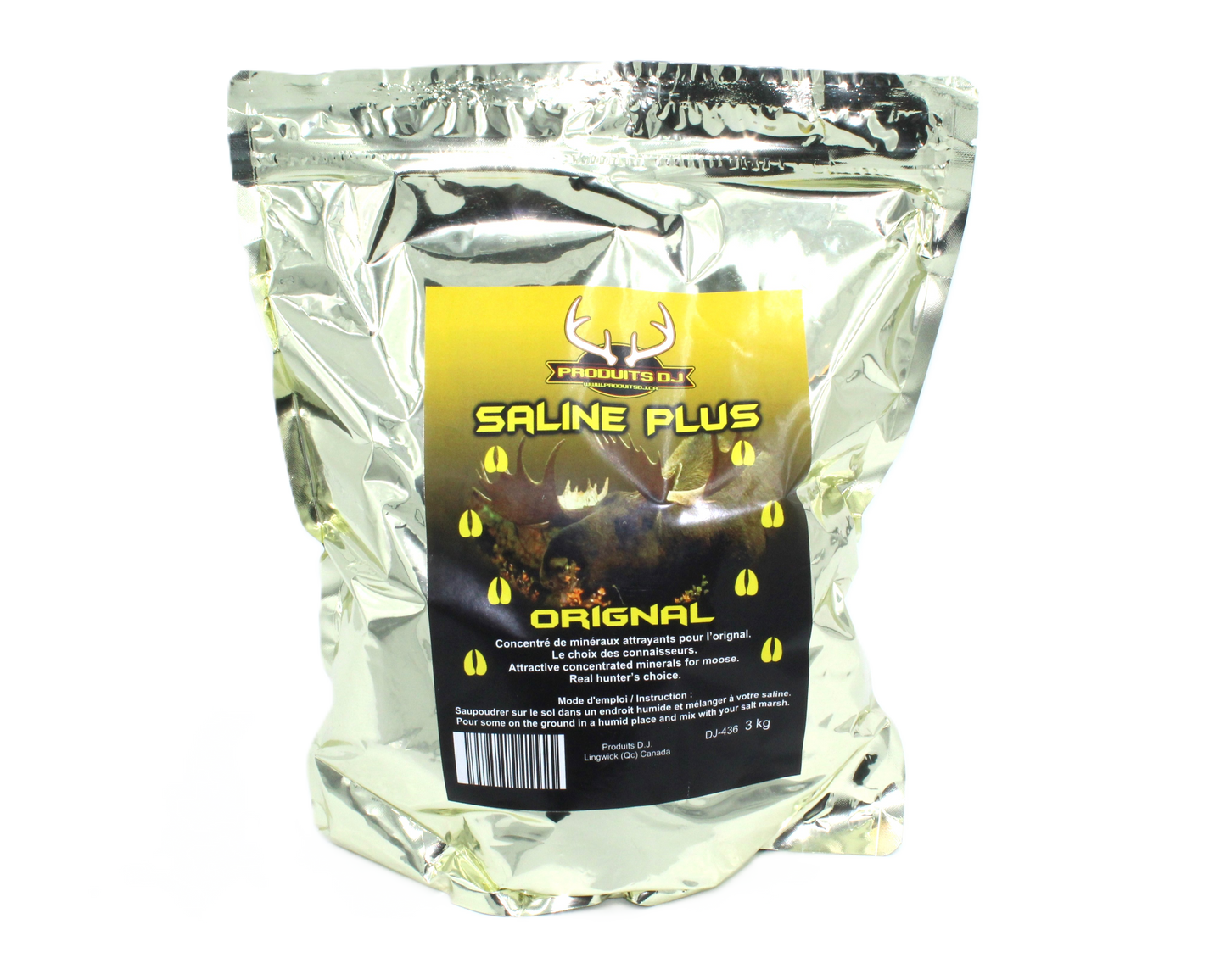 Minéraux SALINE PLUS Orignal 3 Kg