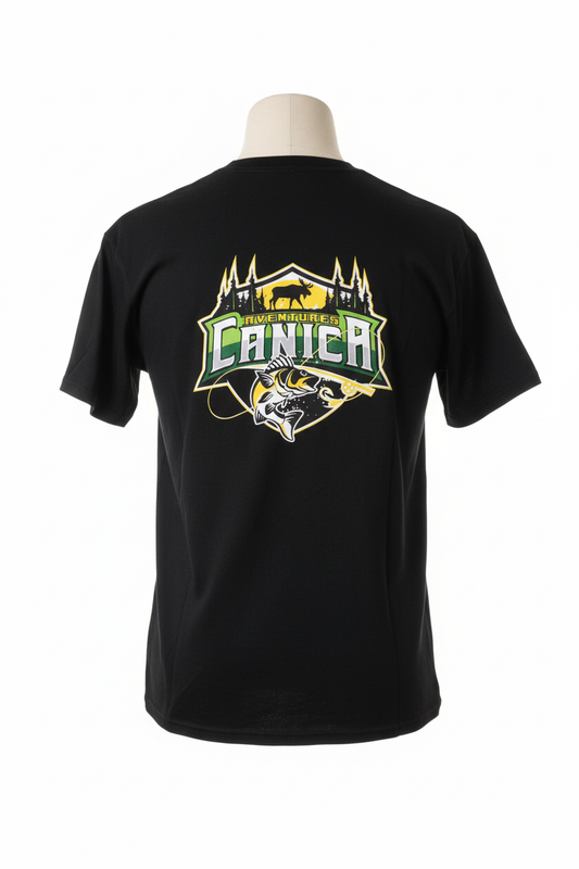 T-shirt Aventures Canica (Noir)