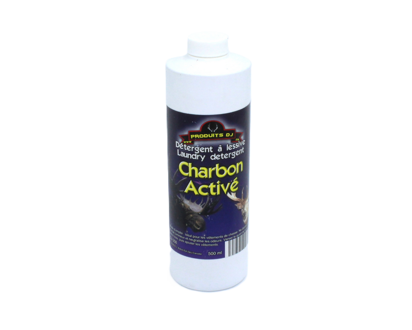 Détergent à lessive charbon activé