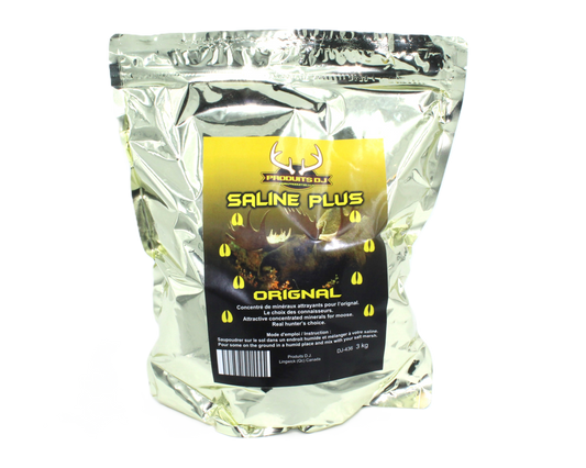 Minéraux SALINE PLUS Orignal 3 Kg