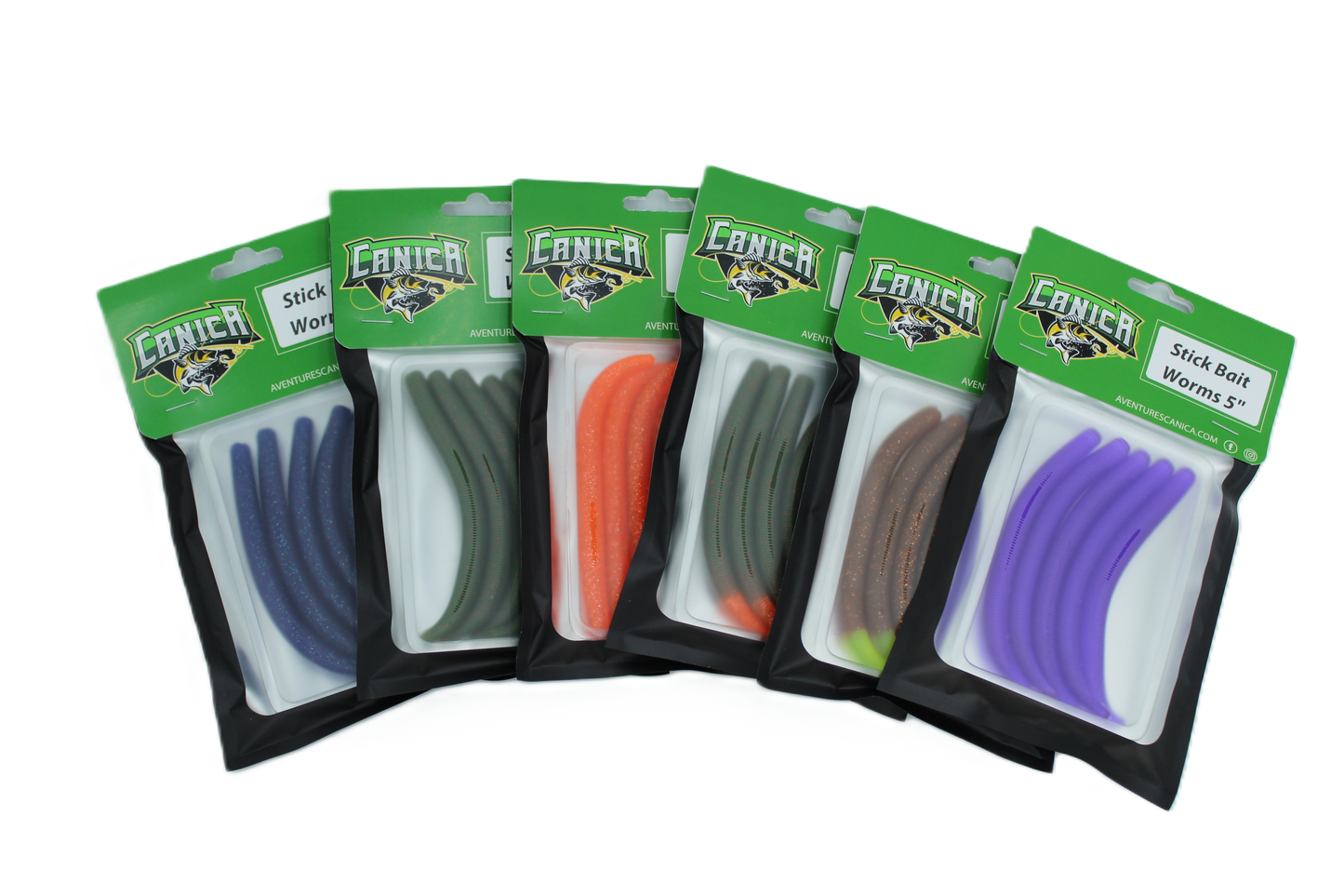 Stick Bait Worms Canica 5"