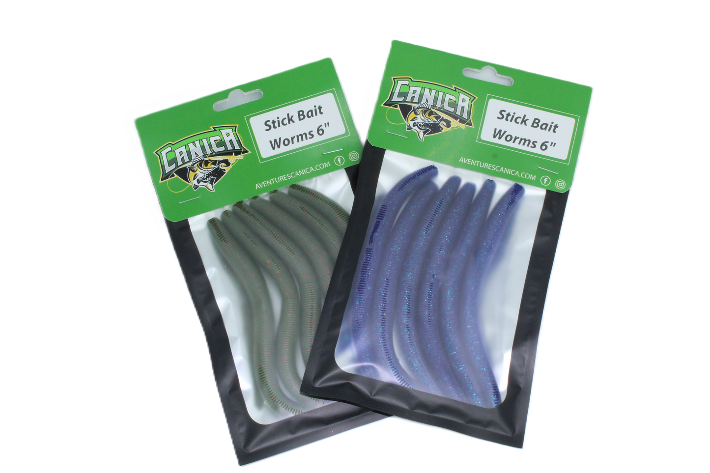 Stick Bait Worms Canica 6"