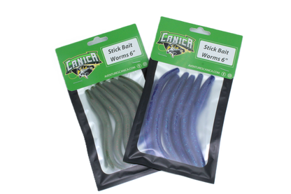 Stick Bait Worms Canica 6"