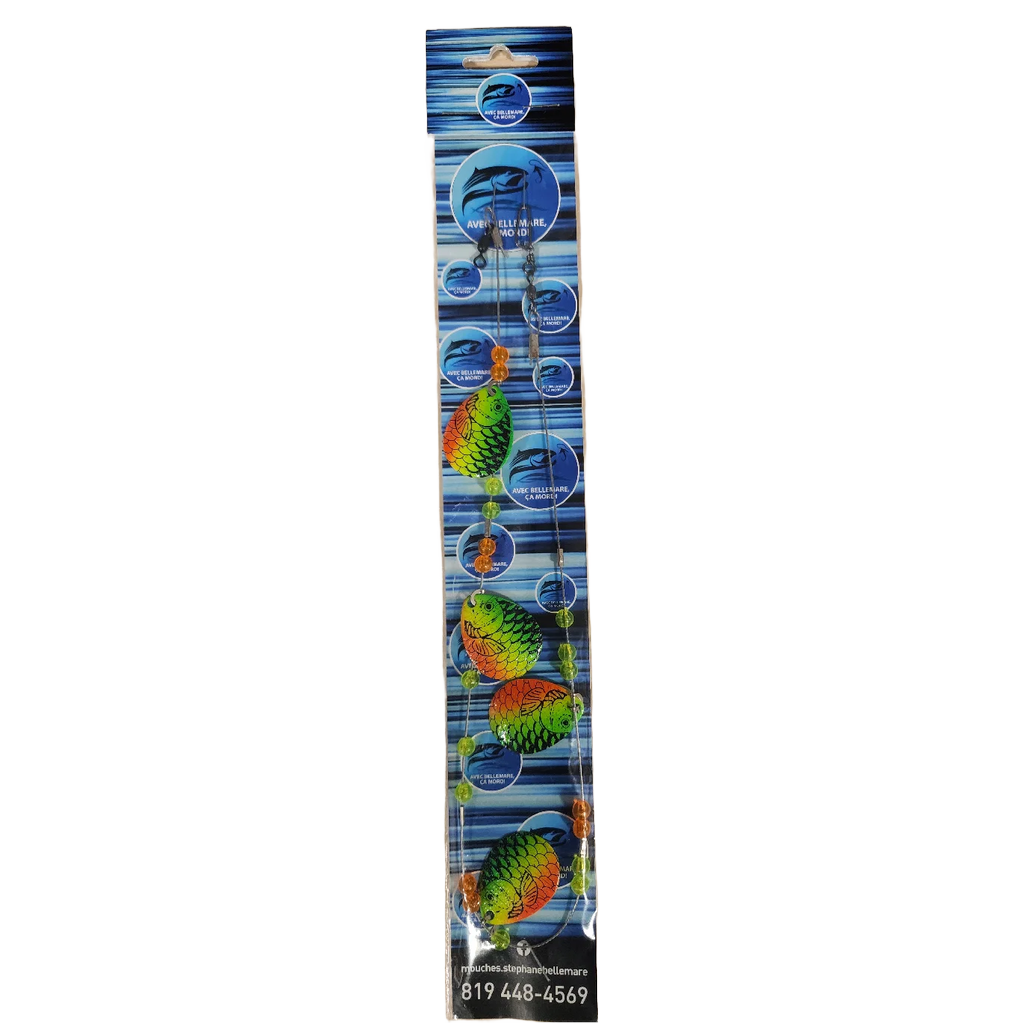Chapelet de Pêche à la Truite Arc-en-Ciel et Mouchetée