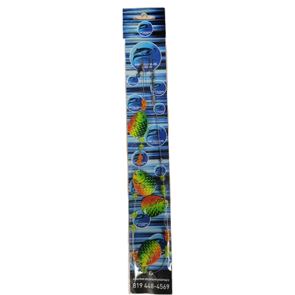Chapelet de Pêche à la Truite Arc-en-Ciel et Mouchetée