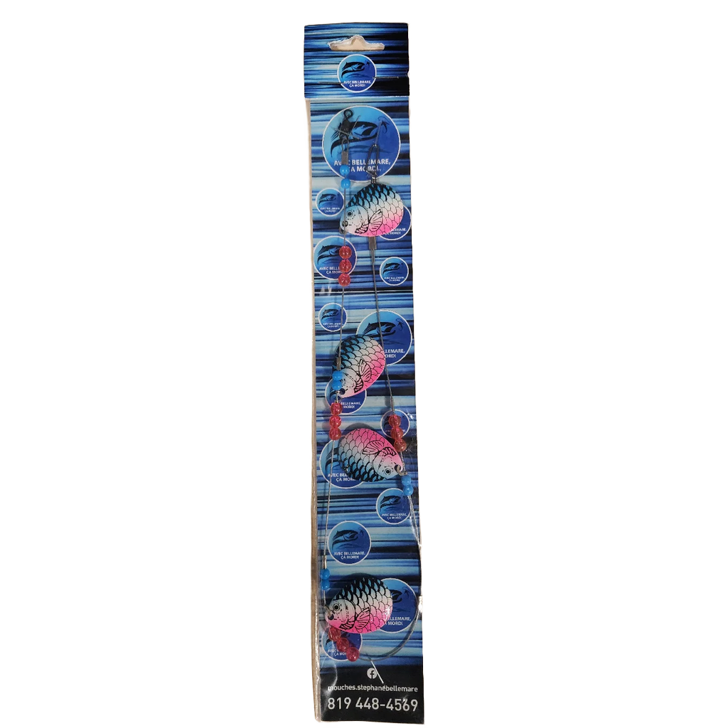 Chapelet de Pêche à la Truite Arc-en-Ciel et Mouchetée