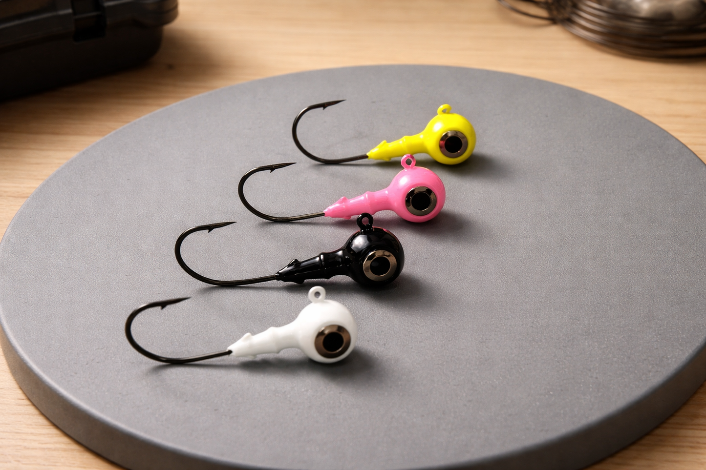 Tête de Jigs rondes (SOCKET EYE)